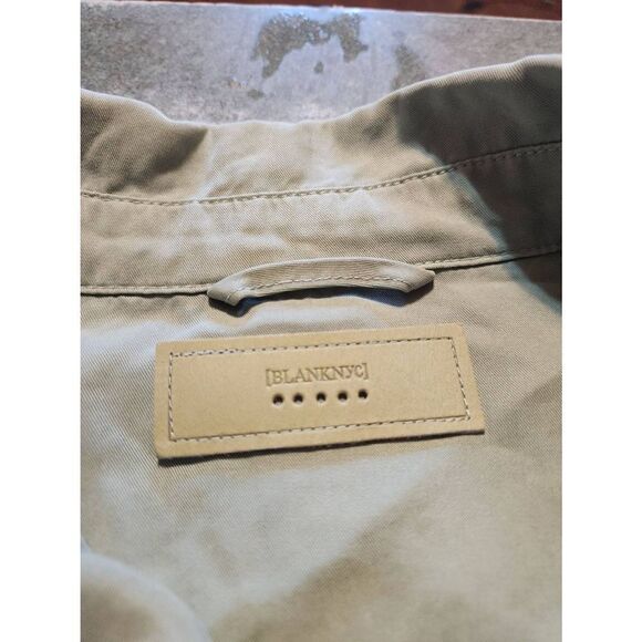 BLANKNYC / GOOD TIMES AHEAD Moto green JACKET Size 1x - Picture 4 of 6